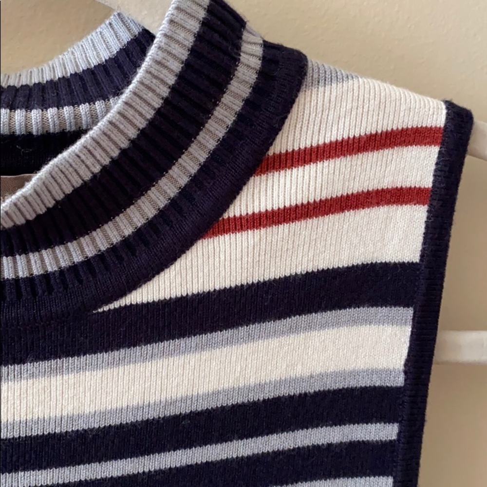 Striped Crop top vest - Picture 2 of 3